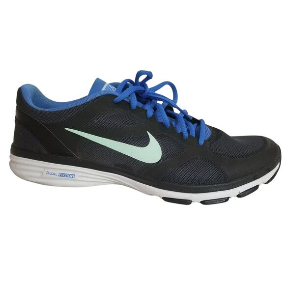 Nike Dual Fusion TR Women's Blue Running Shoes size 10M 110120-2544 - Picture 2 of 6